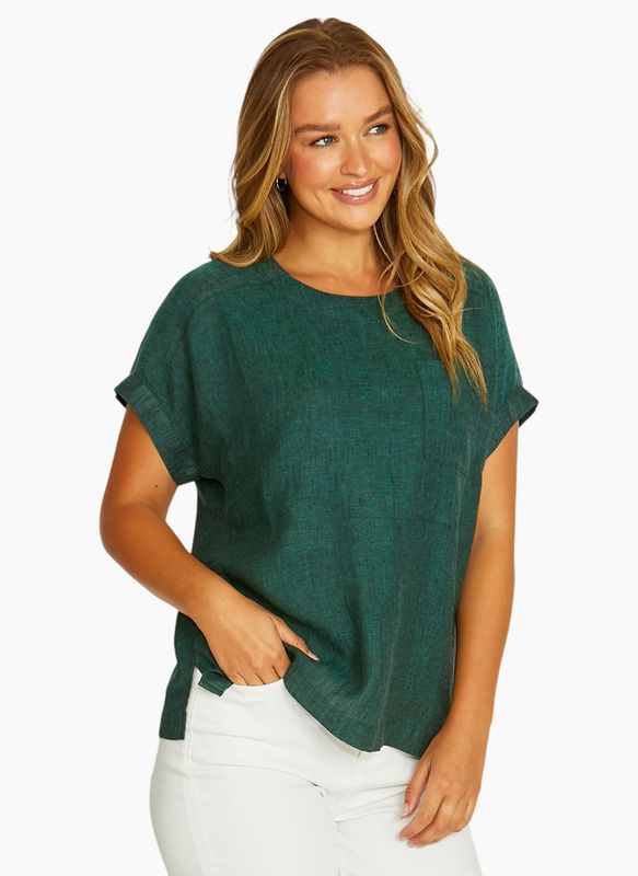 Jump Boxy S/S Top Jungle