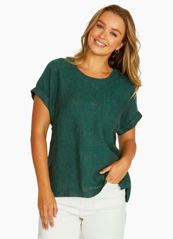 Jump Boxy S/S Top Jungle