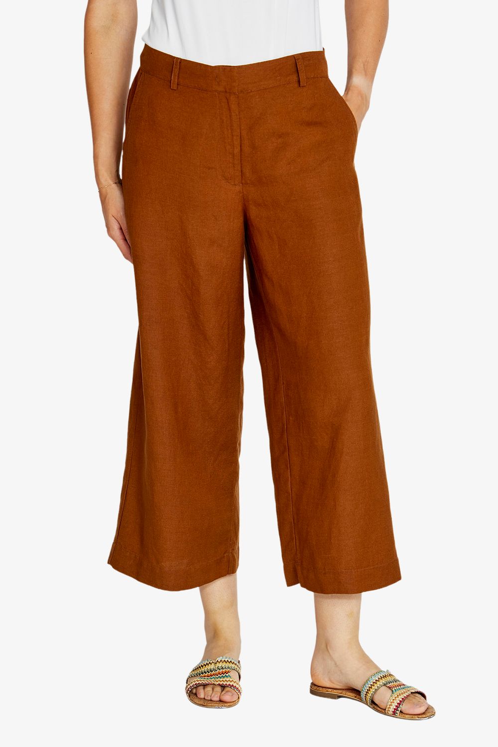Ping Pong Clare Core Culotte Pant Coffee