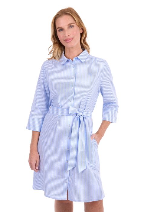Thomas Cook Bea Shirt Dress Blue/White
