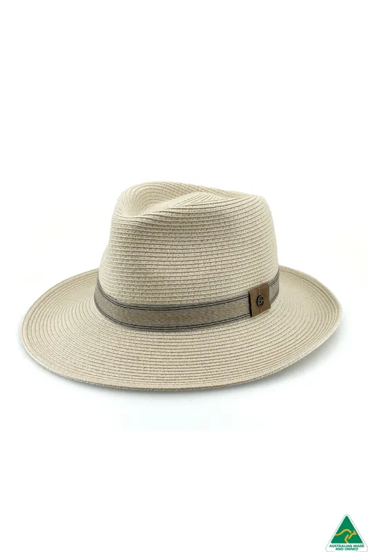Canopy Bay Claremont Flexibraid Fedora Ivory