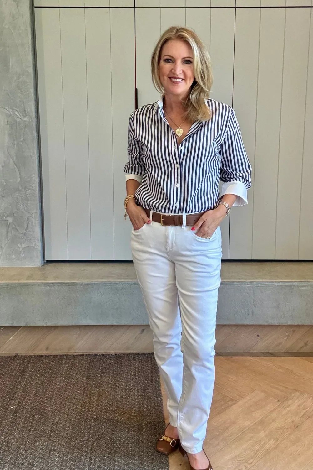 Goondiwindi The 5 Pocket Jean White