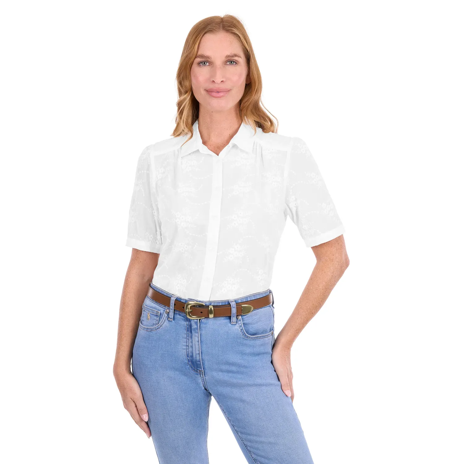 Thomas Cook Charlene S/S Shirt White