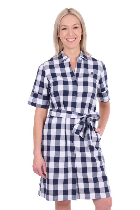 Thomas Cook Victoria Dress Navy/White