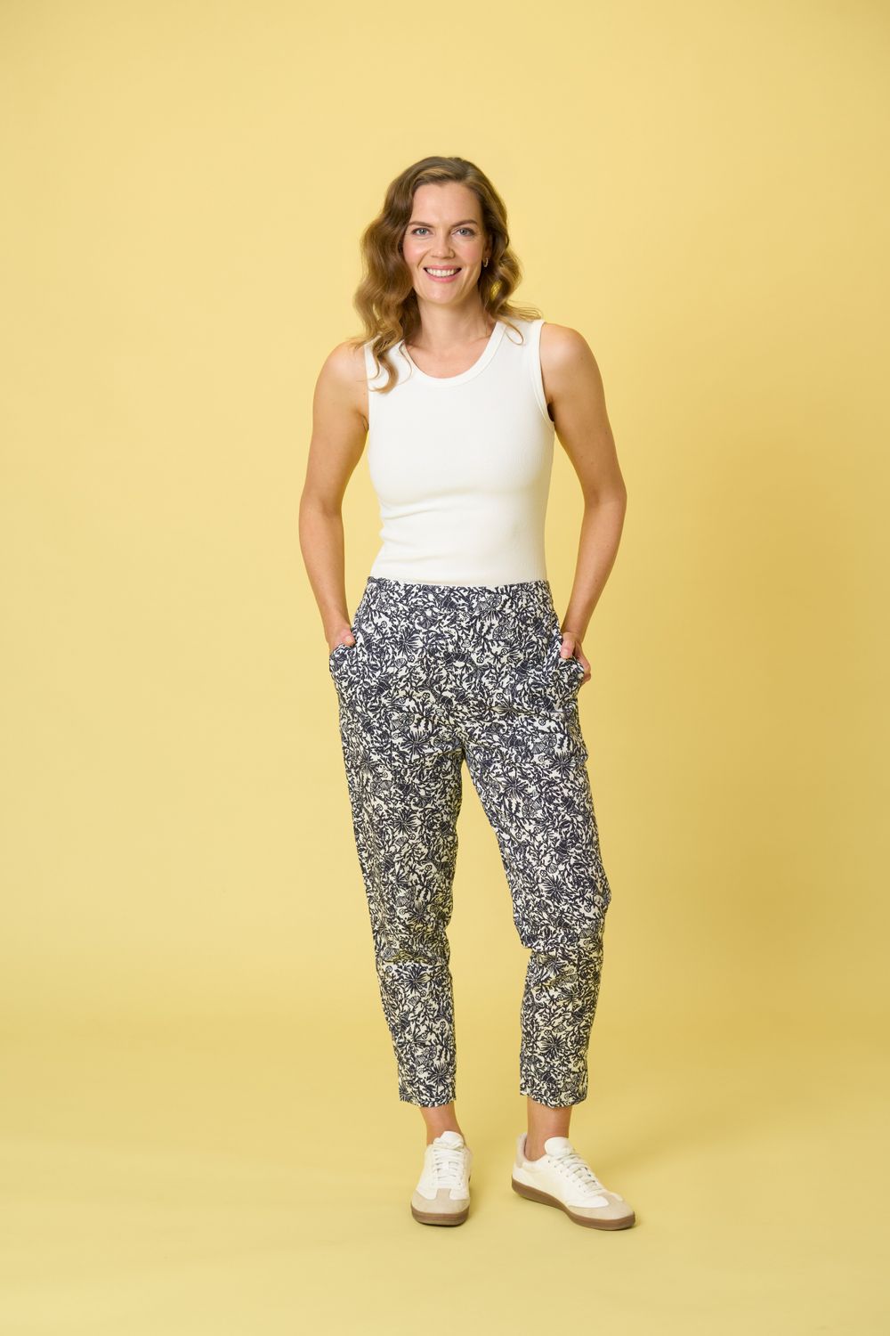 Charlie Jane Oceania Tank White