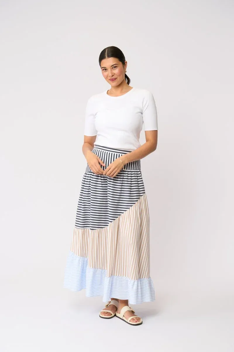 Foil Line Dance Skirt