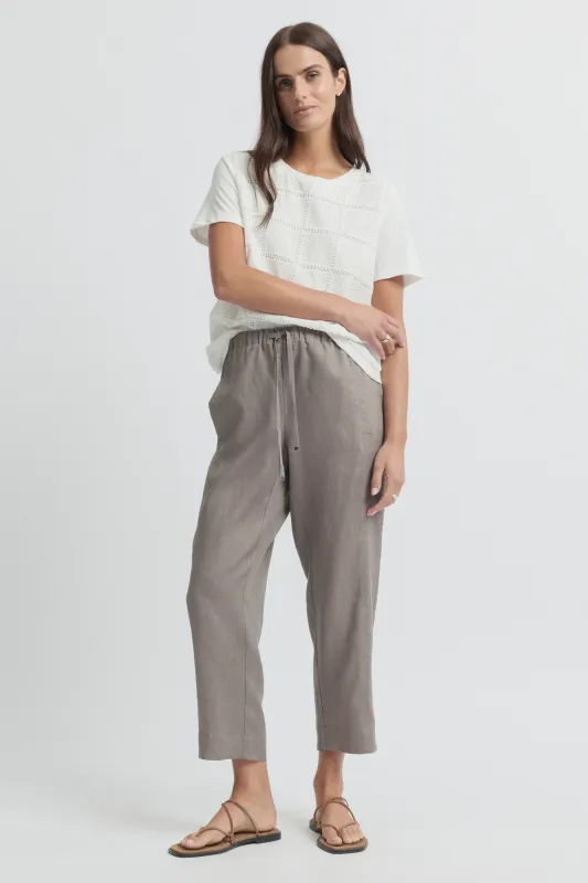 Yarra Trail Tirari Slim Pant Earth