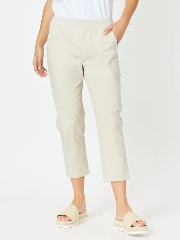 Threadz Santorini Cotton Pant Stone