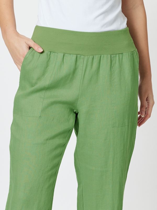 Gordon Smith Sarah Linen Pant Fern