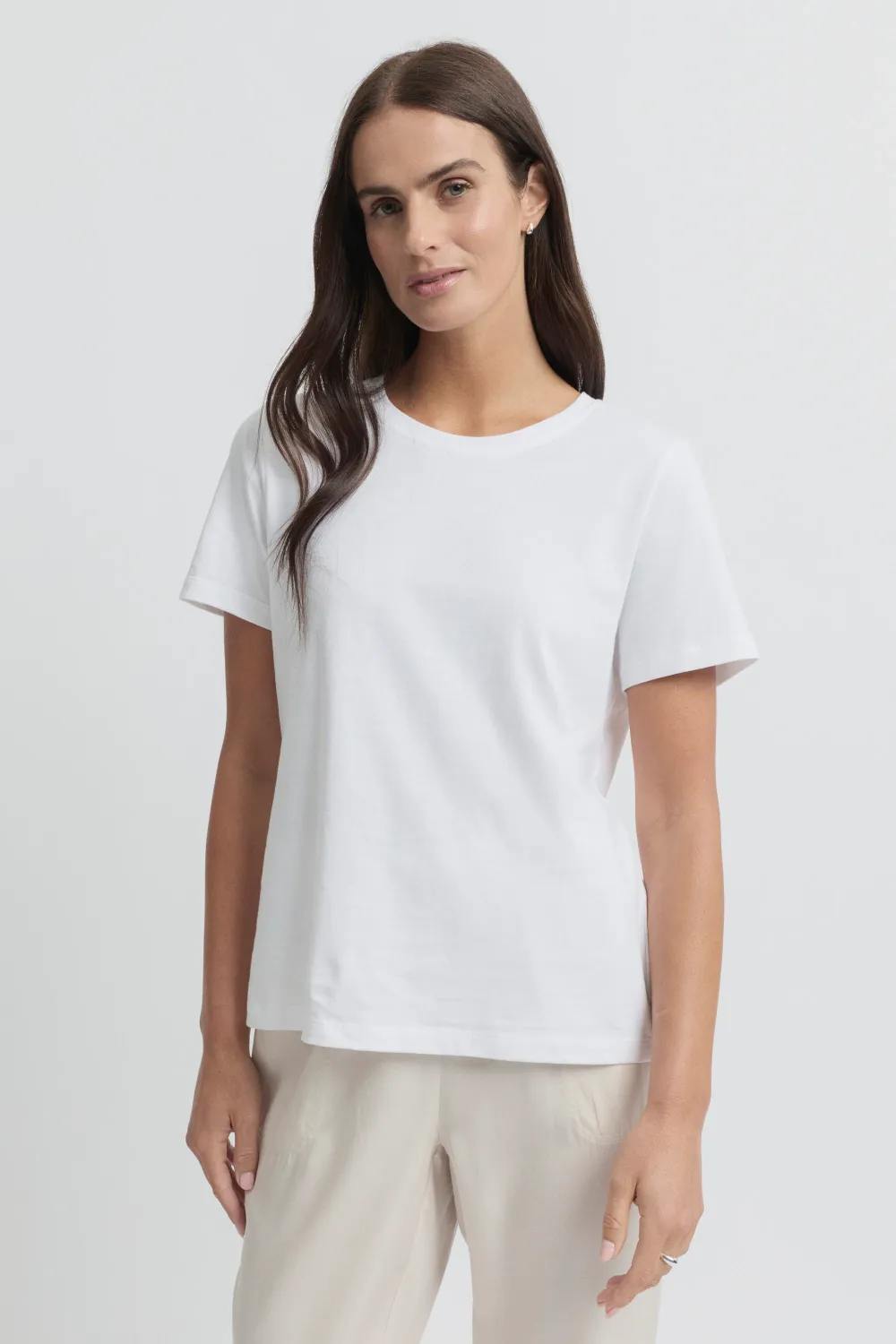 Yarra Trail Essence Tee White