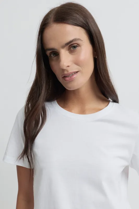 Yarra Trail Essence Tee White