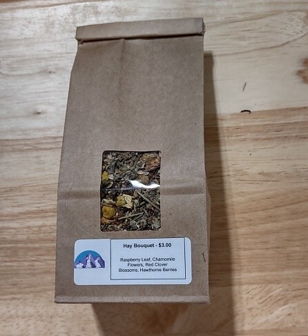 Hay Bouquet Bag