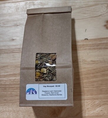 Hay Bouquet Bag