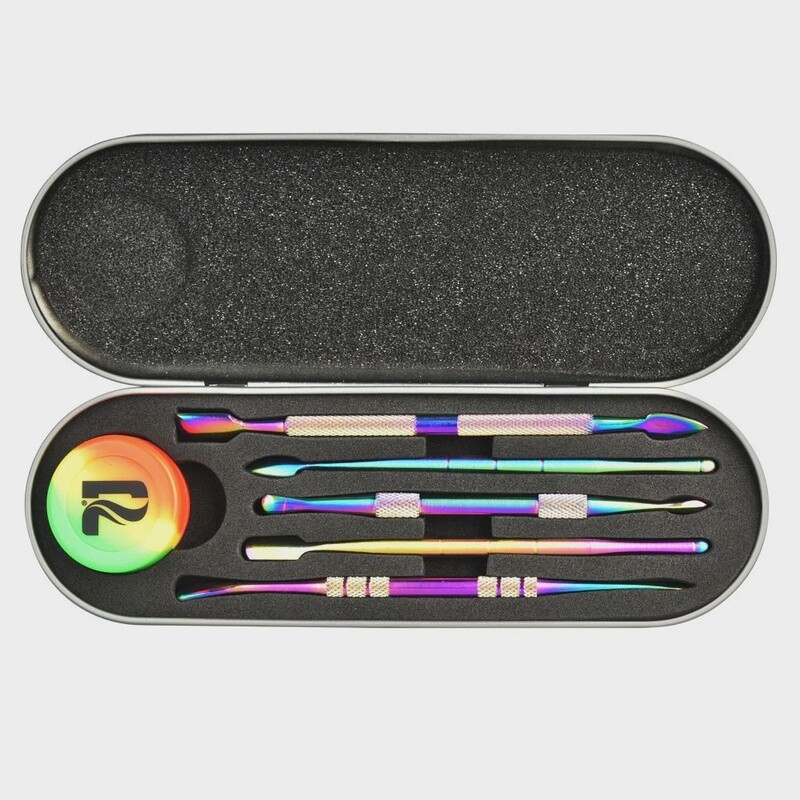 Dab Tool Set w/ Case - Stainless