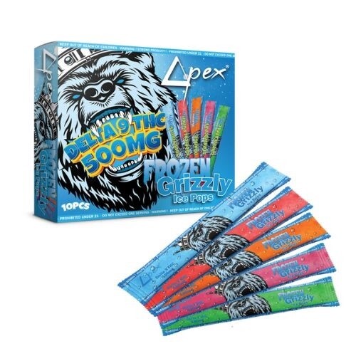 Delta 8 Grizzly Ice Pop
