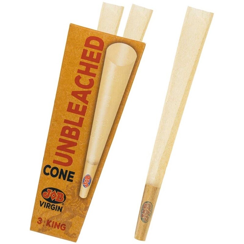 Virgin Unbleached Cones 1 1/4 3pk