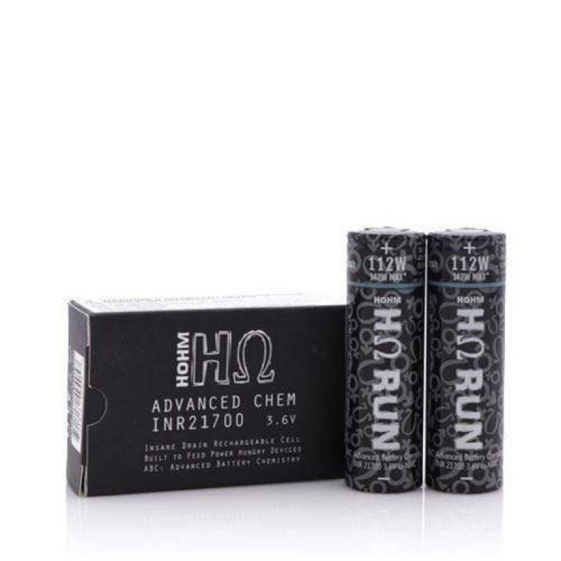 Advanced Chem INR 21700 3.7V Battery (2pk)
