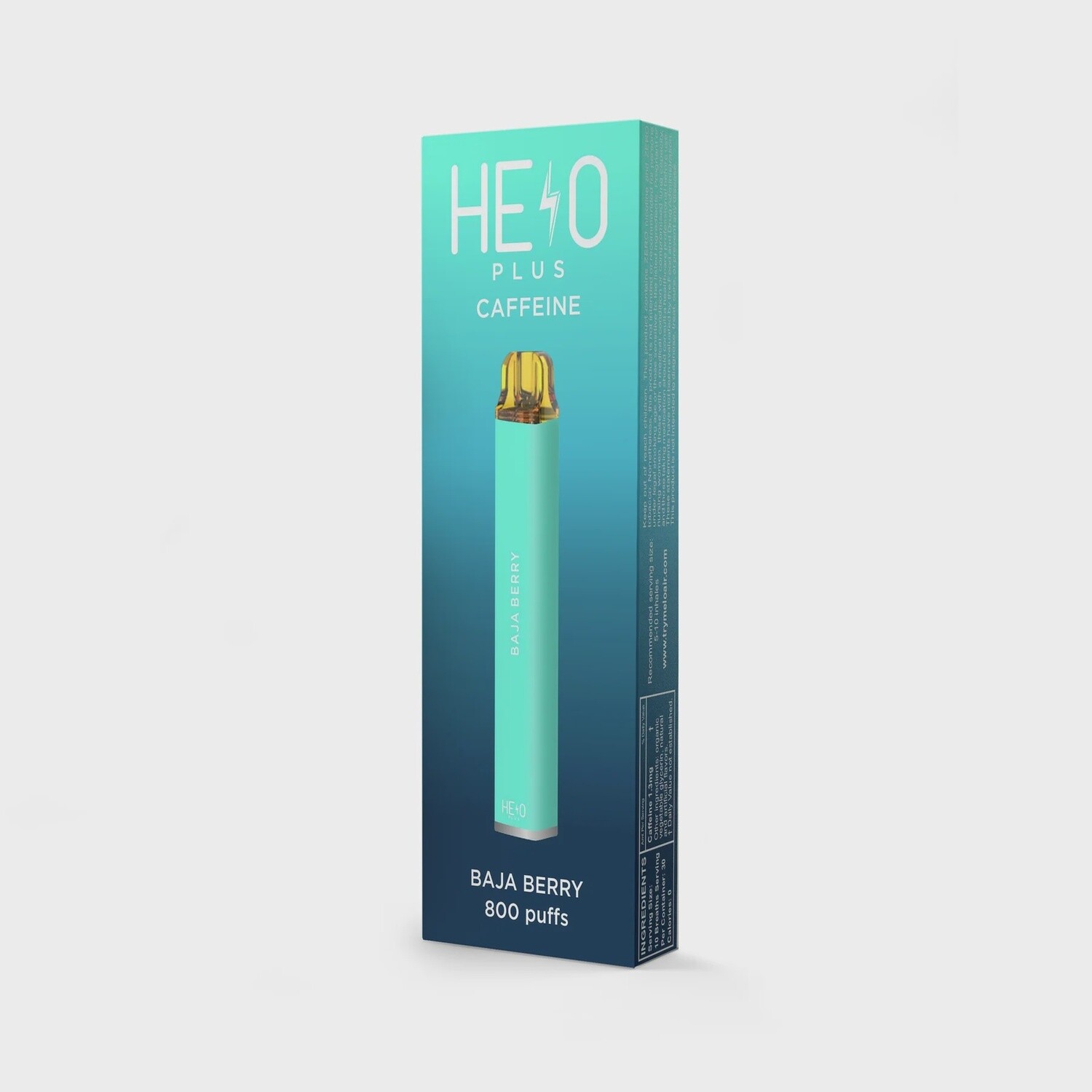 Helo Caffeine Plus, Flavor: Baja Berry