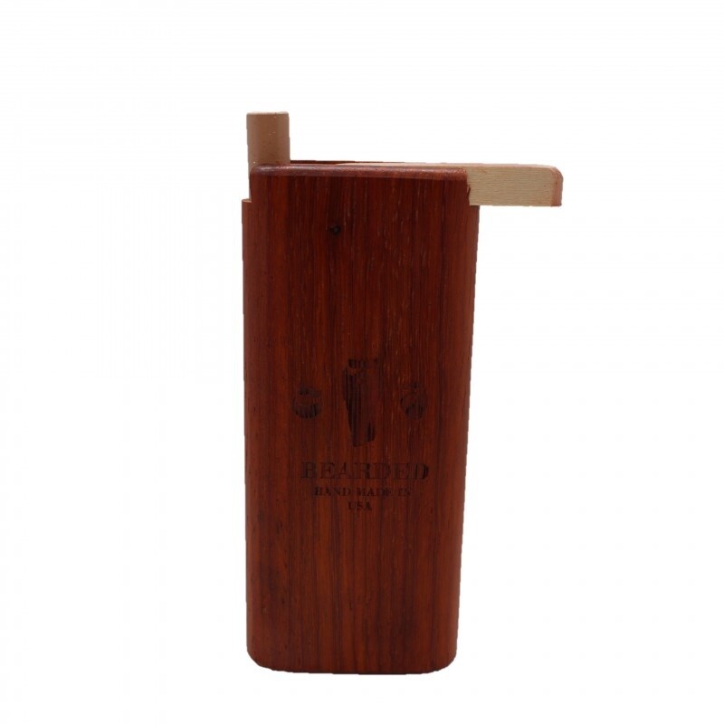 Bearded Dug Out, Color: Mahogany, Size: Tall Slide-Top