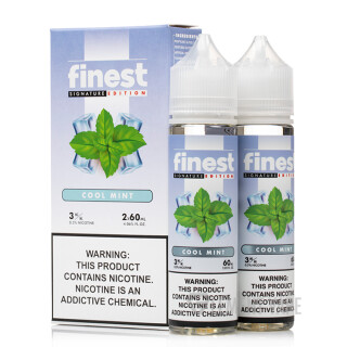 The Finest E-Juice, Flavor: Cool Mint, MG/ML: 3 MG/ML