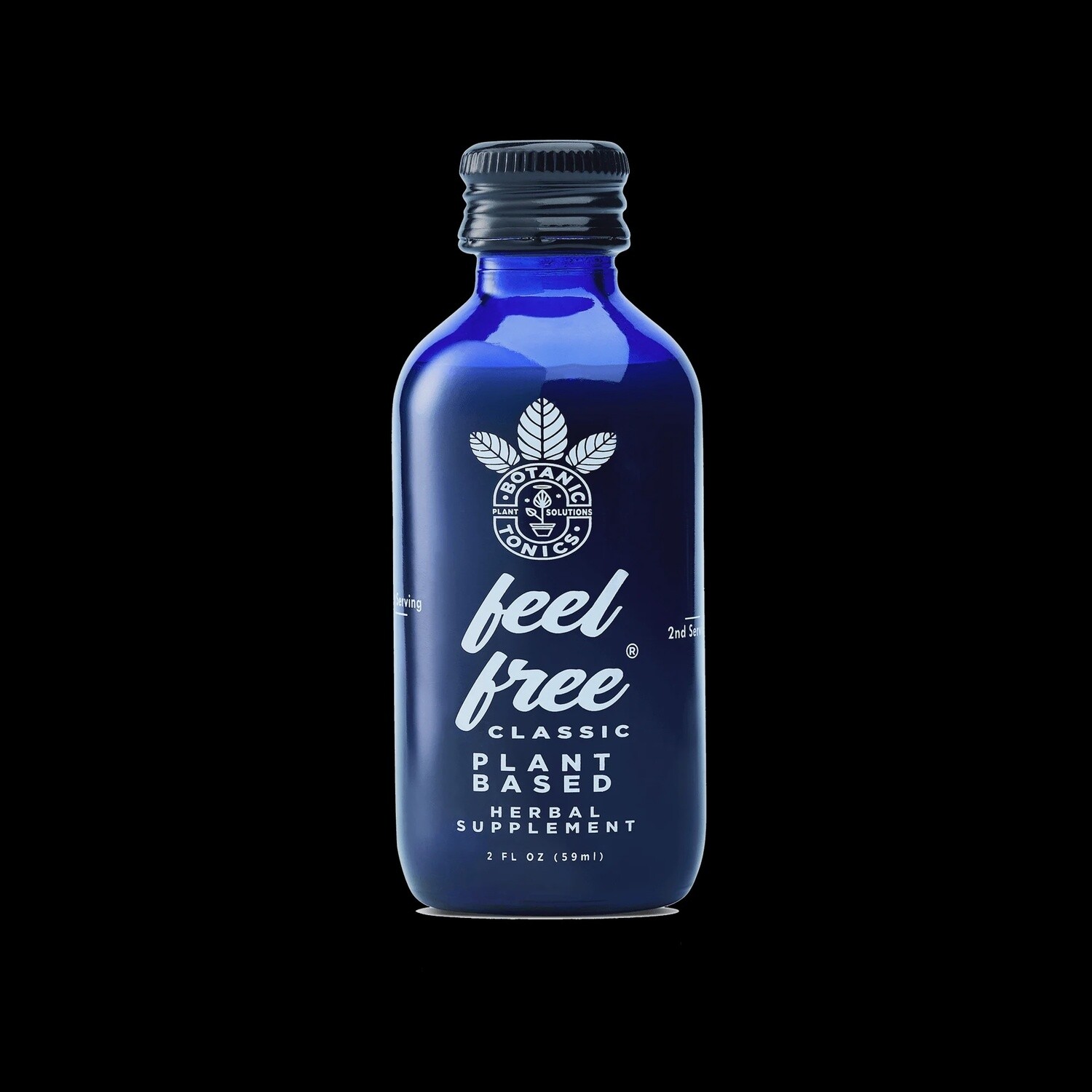 Feel Free Herbal Supplement Shot, Type: Classic (Black)