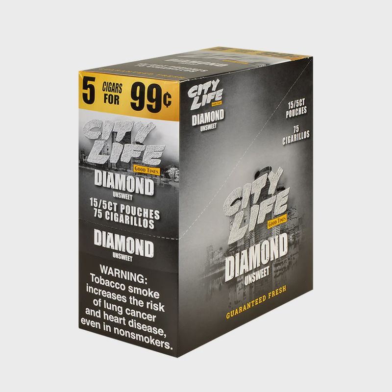 City Life Diamond Cigarillos 5pk