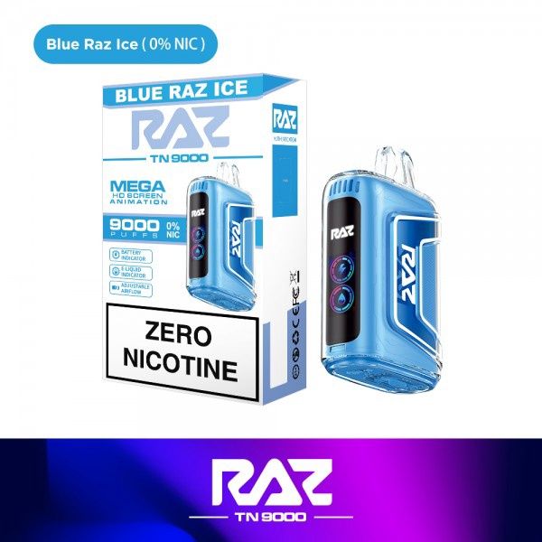 Raz 9k 0% Nic Disposable