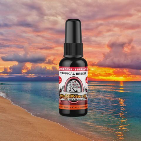 Blunt Power Spray Air Freshener, Scent: Tropical Breeze