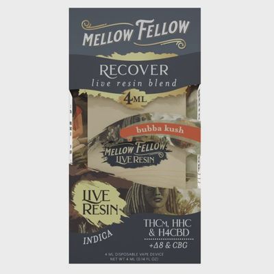 Mellow Fellow THC Live Resin Blend 4ml Disposable Vape