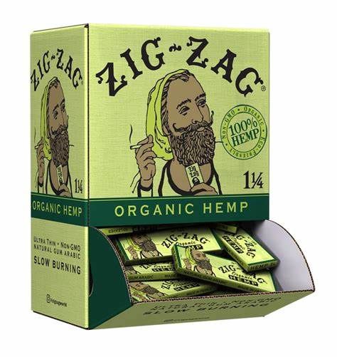 Zig Zag 1 1/4 Organic Hemp Rolling Papers
