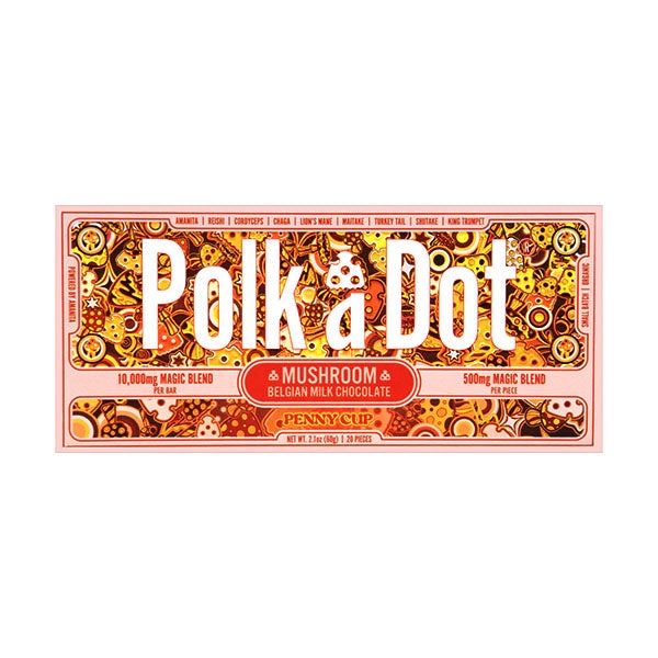 Polk A Dot Mushroom Blend Chocolate Bar