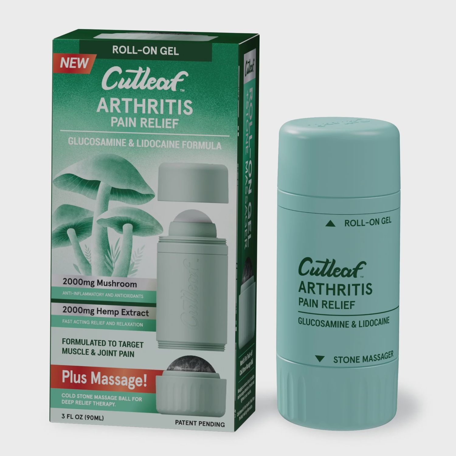 Cutleaf Roll On Gel, Type: Arthritis