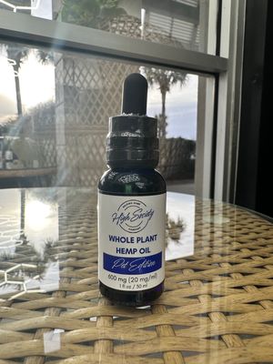 High Society - 600mg CBD Whole Plant Hemp Oil (PET EDITION)
