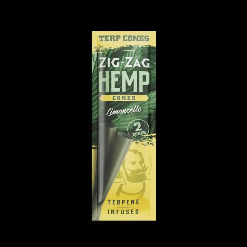 ZIG ZAG Terpene Infused Hemp Cones, Flavor: Limoncello