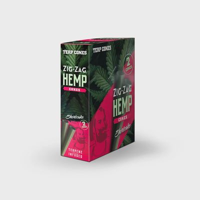 ZIG ZAG Terpene Infused Hemp Cones