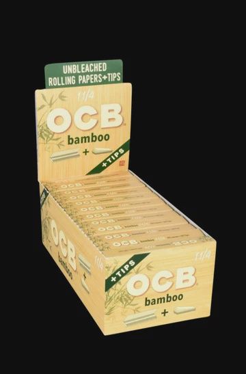 OCB Bamboo 1 1/4 Papers + Tips