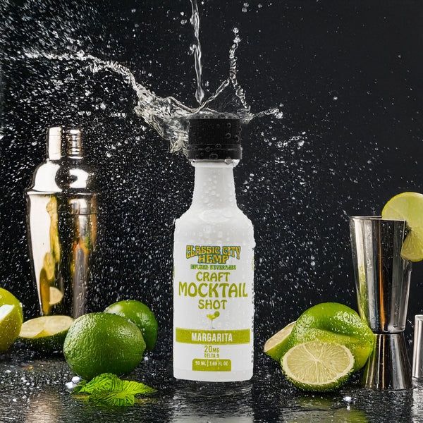 Hemp Infused 20mg THC Mocktail, Flavor: Margarita
