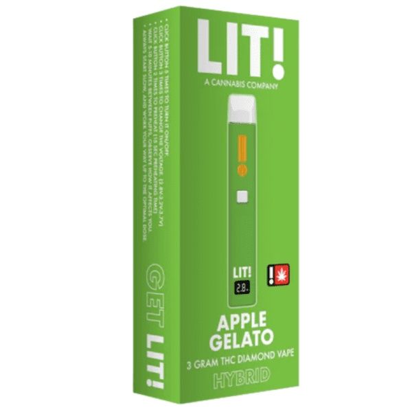 LIT! D8+D9 Liquid Diamonds 3G Disposable Vape