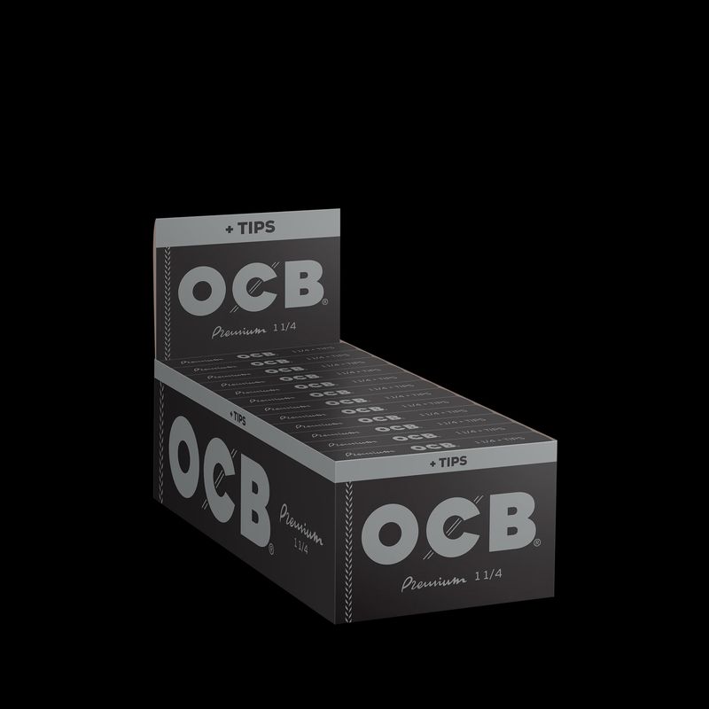 OCB Premium Papers w/ Tips 1 1/14in