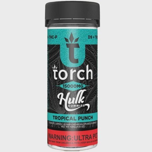 Torch Hulk Live Resin Gummies 15000MG