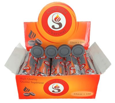 SUNLIGHT PREMIUM CHARCOAL ROUND STYLE 33MM