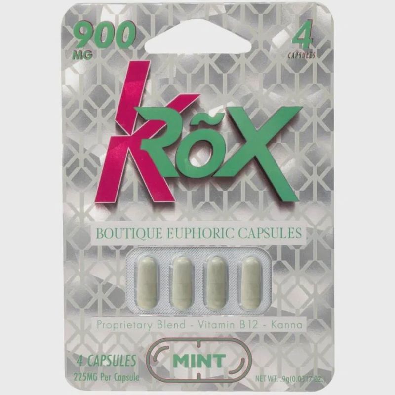 KRox Euphoric Capsules - 900mg/4ct