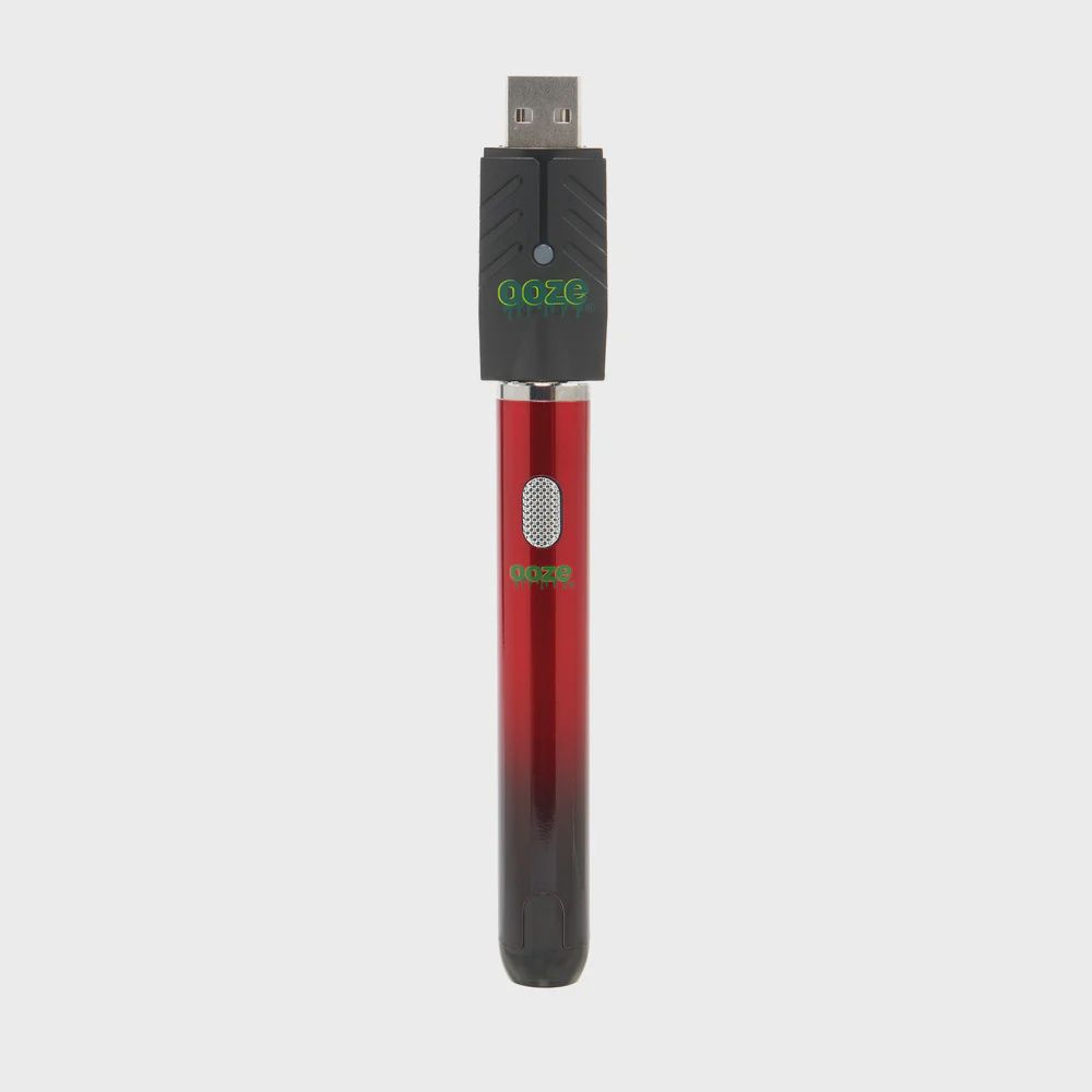 Ooze Smart Battery – 650 mAh Vape Pen, Color: Red