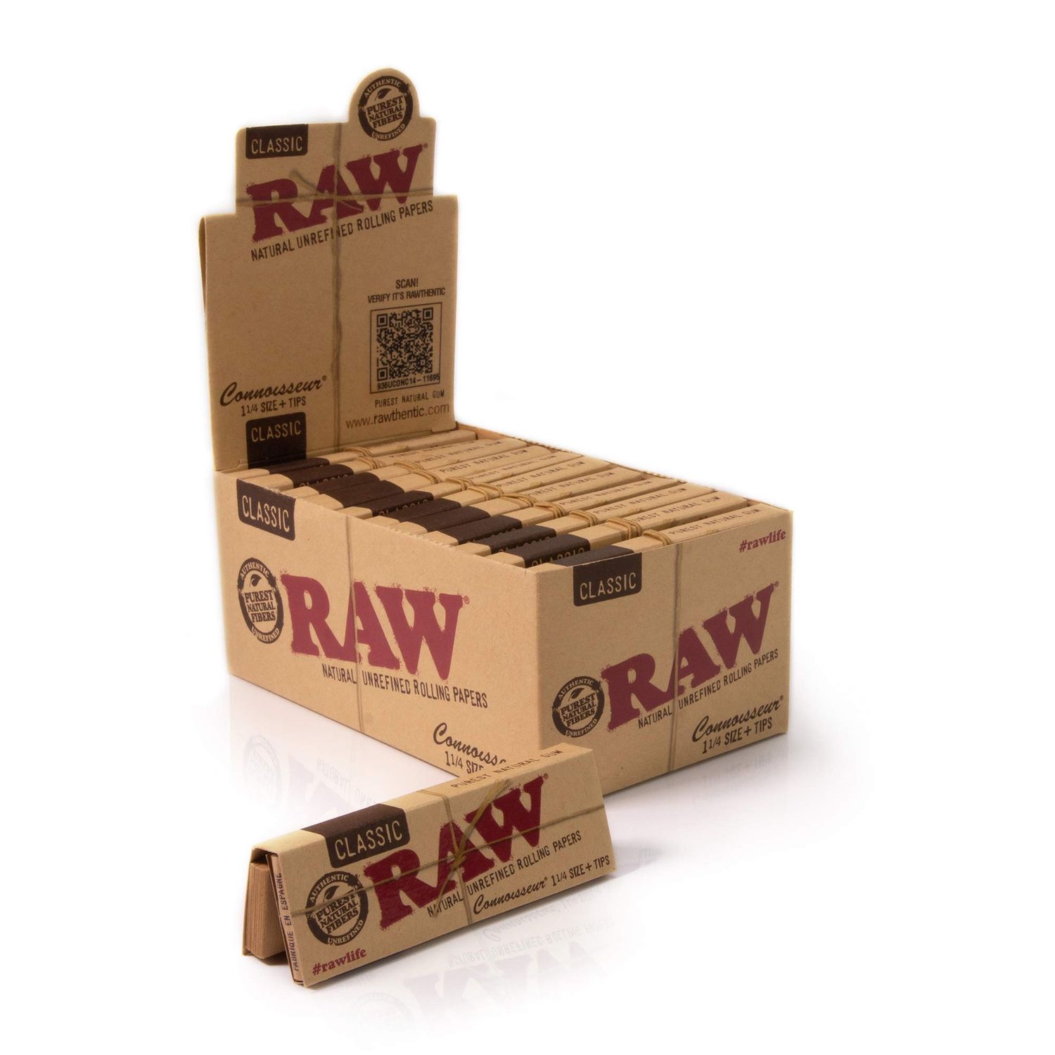 RAW Rolling Papers, Size: Connoisseur