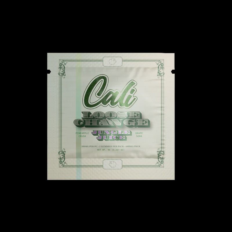 Cali Loose Change 600mg Gummies 2ct/pk, Flavor: Jungle Juice