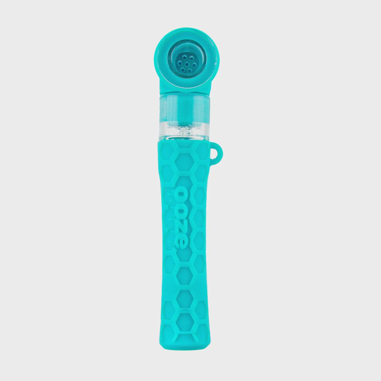 OOZE Piper Silicone Pipe + Chillum, Color: BLUE