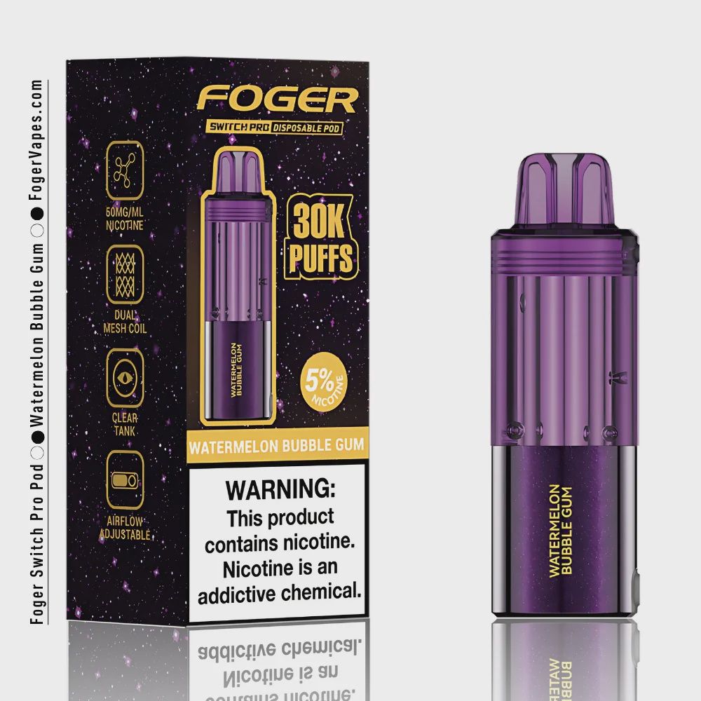 Foger Switch Pro 30k Pods, Flavor: Watermelon Bubblegum