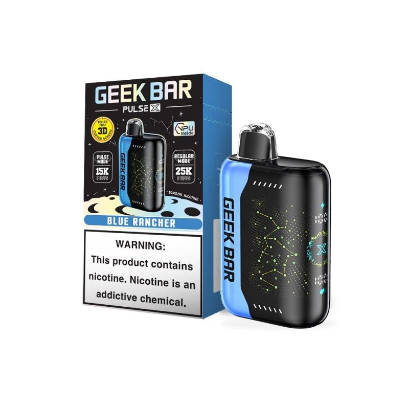 Geek Bar Pulse X Disposable 5% - 25k, Flavor: Blue Rancher