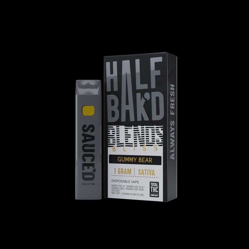 Half Bak'd 1G THC Disposable