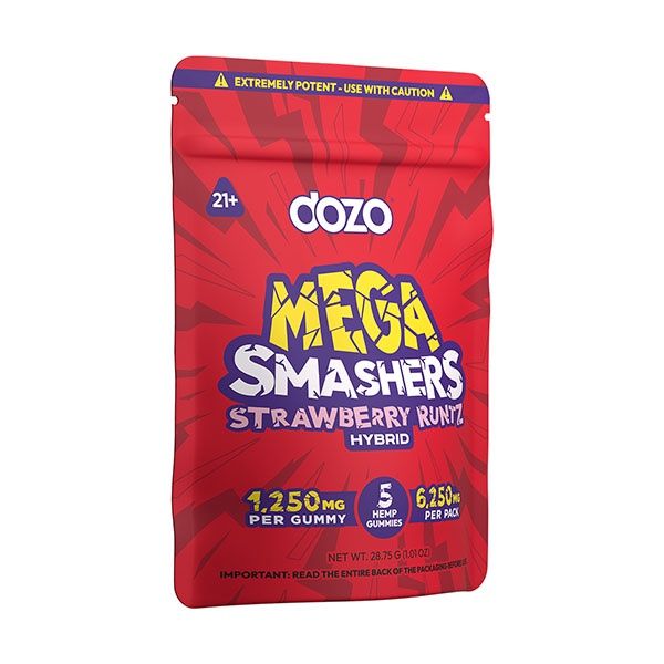 Dozo - Mega Smashers 5pk Gummies / 1250mg